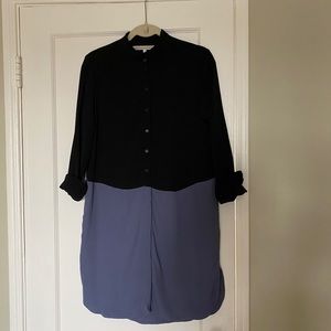 &OtherStories two-tone shirtdress